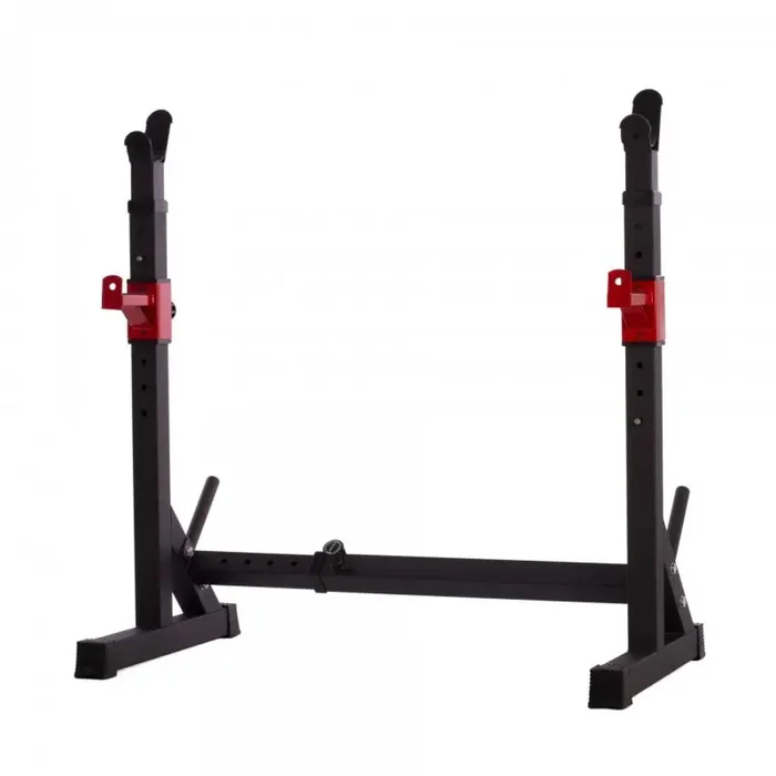 Support réglable pour banc de musculation/squats Deportium