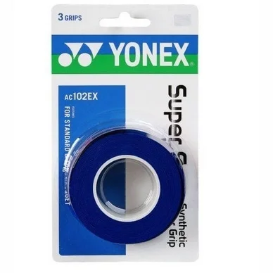 Surgrip yonex AC102EX Super Grap Serious Bleu (3 unités)