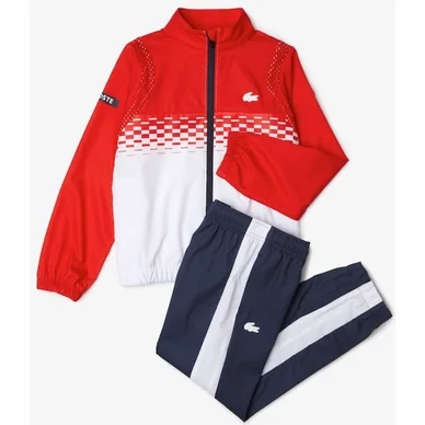 Survêtement Lacoste Garçon WJ6045 Corrida/White-Corrida