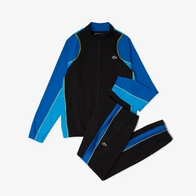 Survêtement Lacoste Homme WH5213 Black/Kingdom-Fiji-Lima