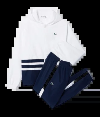 Survêtement Lacoste Homme WH7566 White/Navy Blue-White