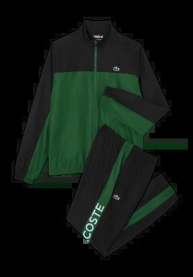 Survêtement Lacoste Homme WH8989 Green Black Rill