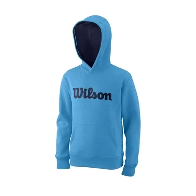 Sweat à Capuche Enfant Script Coton Po Hoody Bleu