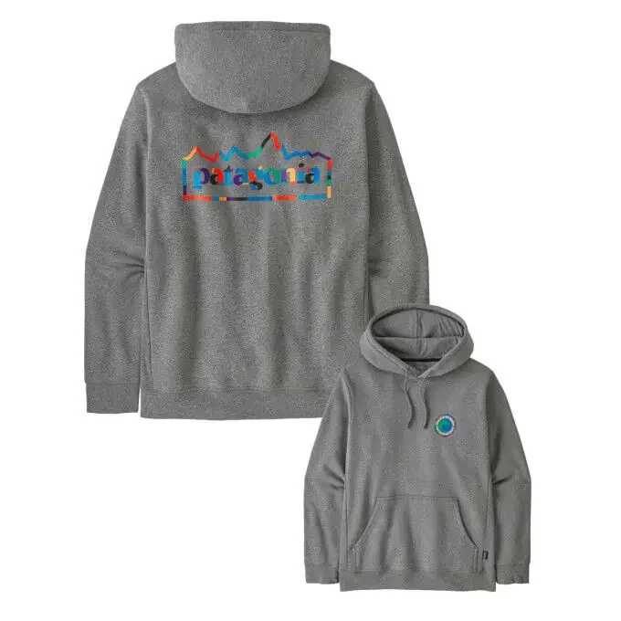 Sweat à capuche Homme Patagonia Unity Fitz Uprisal – Gravel Heather Artisanat