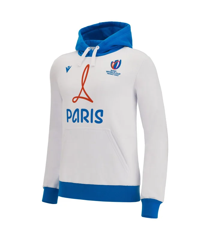Sweat a Capuche Macron Adulte Paris Rugby World Cup 2023 Officiel