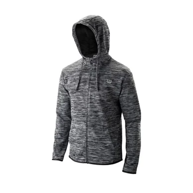 Sweat à Capuche Wilson Homme Training Hooded Jacket Noir