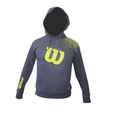 Sweat à Capuche Wilson Men PU Hoodie Solar Lime