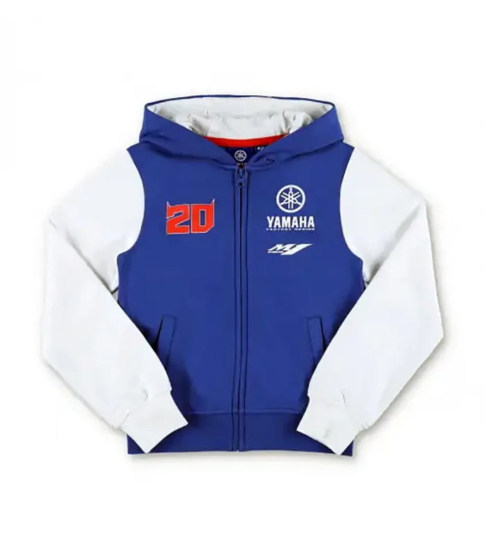 Sweat a Capuche Zip Homme Fabio Quartararo 20 El Diablo Big 20 Officiel MotoGP