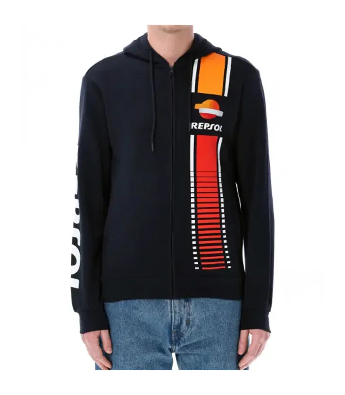 Sweat a Capuche zippée Repsol Honda Racing Team Officiel MotoGP