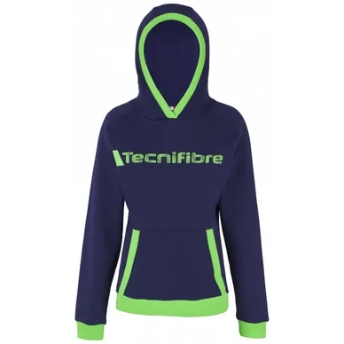 Sweat de tennis Tecnifibre Women Hoodie Navy Bleu Marine