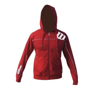 Sweat Homme Wilson Zip Hoodie Rouge