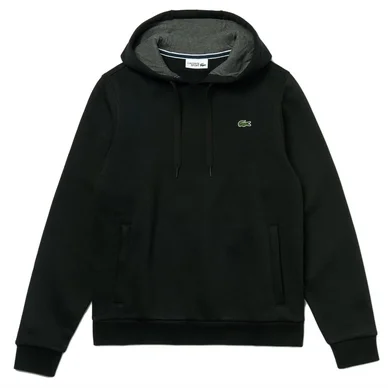 Sweat Lacoste Men SH2128 Black Pitch Chine