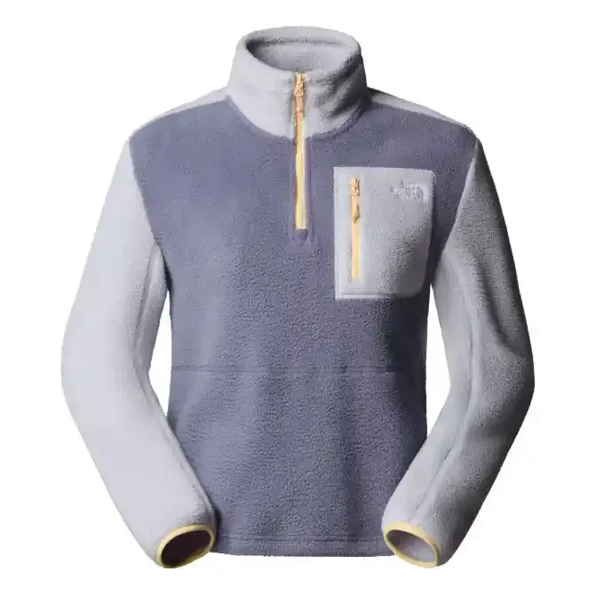 Sweat polaire 1/4 zip Femme The North Face Yumiori – Twilight Galaxy Blue Flax Mineral Salt Commander Vite