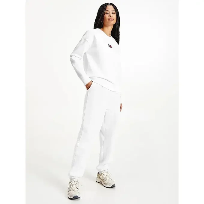 Sweat Tommy Hilfiger TJW TOMMY CENTER BAD French Orchid Prix Bas