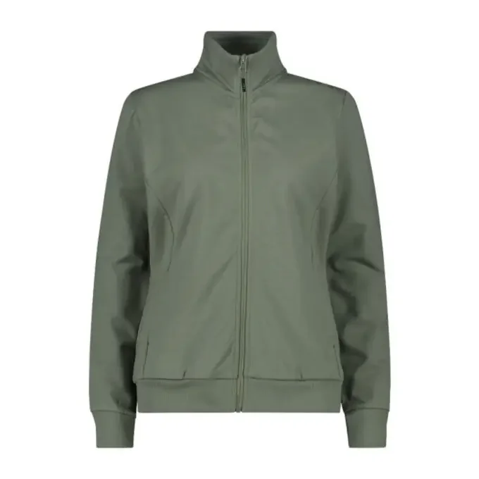 Sweat zippé femme en coton stretch CMP Soldes