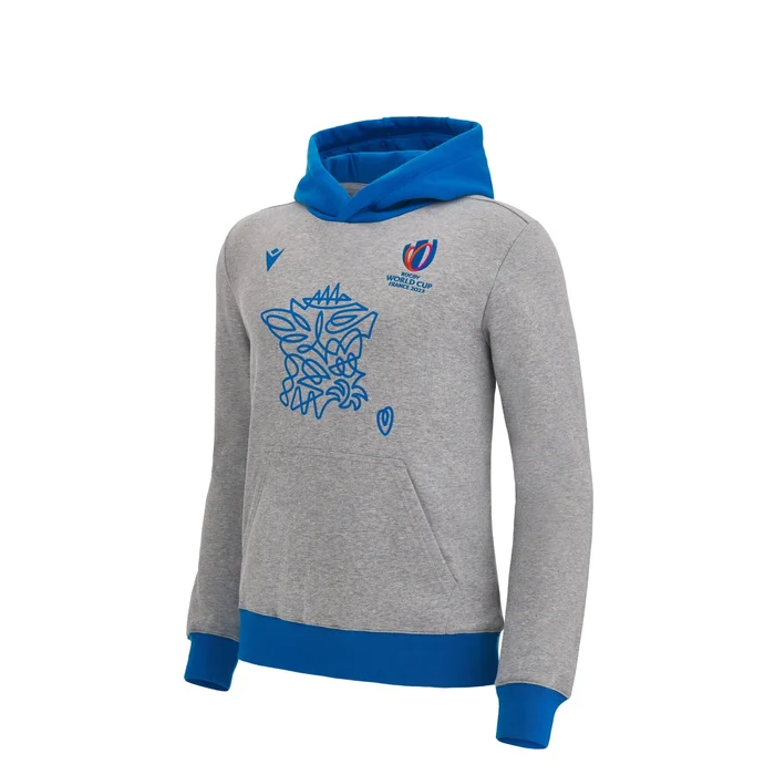 Sweatshirt à capuche enfant Macron RWC France 2023