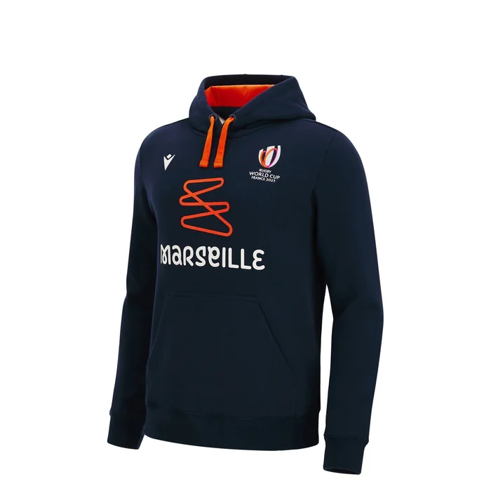 Sweatshirt à capuche enfant Macron RWC France 2023 Marseille