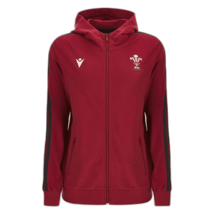 Sweatshirt à capuche full zip femme Pays de Galles Travel 6NT 2023