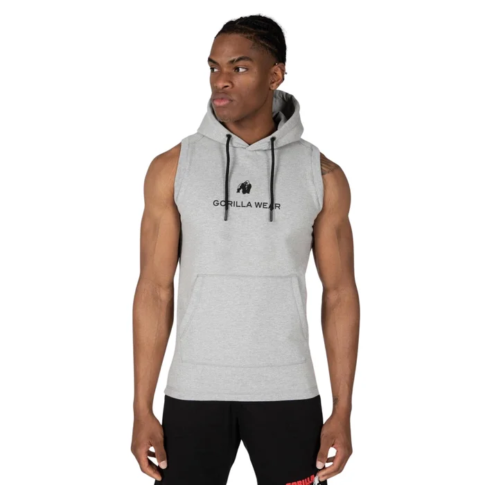 Sweatshirt à capuche sans manches Gorilla Wear Lincoln [Taille S]