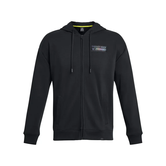 Sweatshirt à capuche zippé épais en polaire Under Armour Project Rock