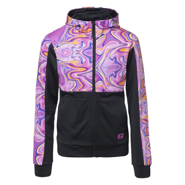Sweatshirt à capuche zippé fille IQ Cross The Line Altea