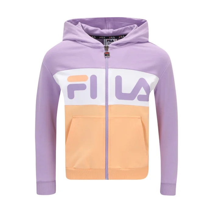 Sweatshirt à capuche zippée enfant Fila Baar-ebenhausen