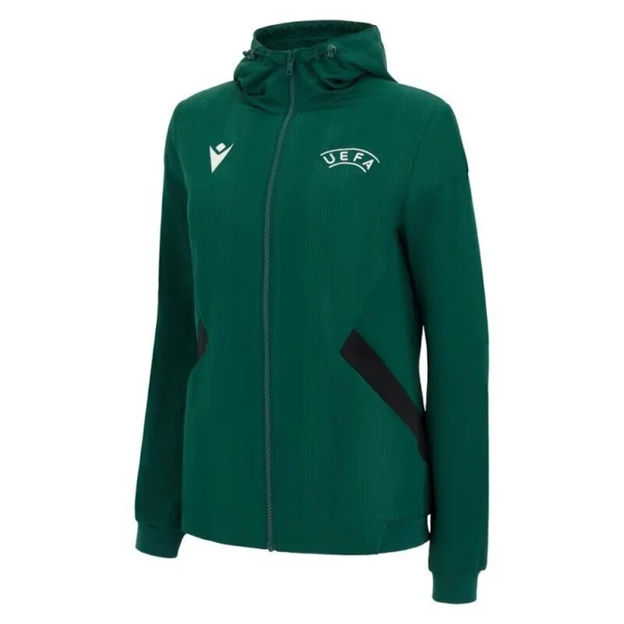Sweatshirt arbitre à capuche femme Macron UEFA 2022 Travel 2022/23