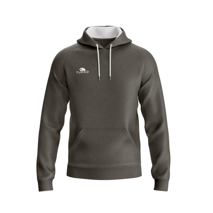 Sweatshirt bas avec capuche / sans fermeture u00e9clair enfant Turbo [Taille 6 ans]