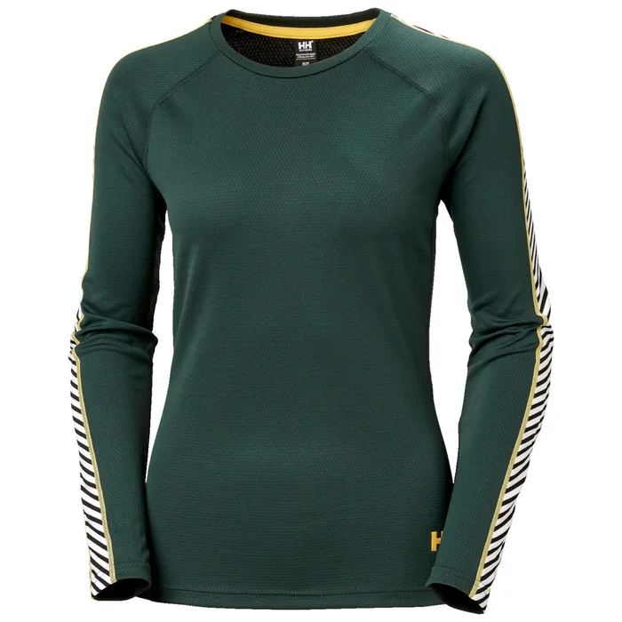 Sweatshirt femme Helly Hansen lifa active stripe crew [Taille XS]