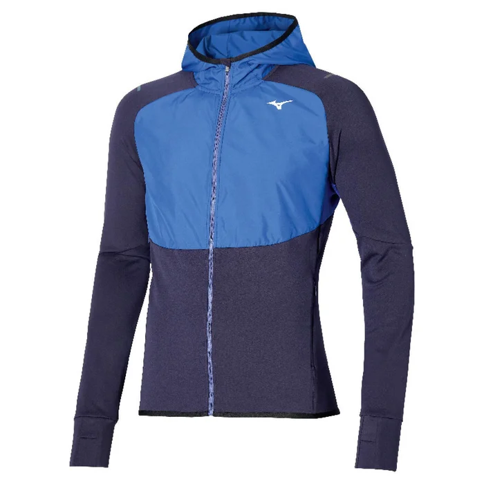 Sweatshirt full zip u00e0 capuche Mizuno Warmalite Hybrid [Taille S]