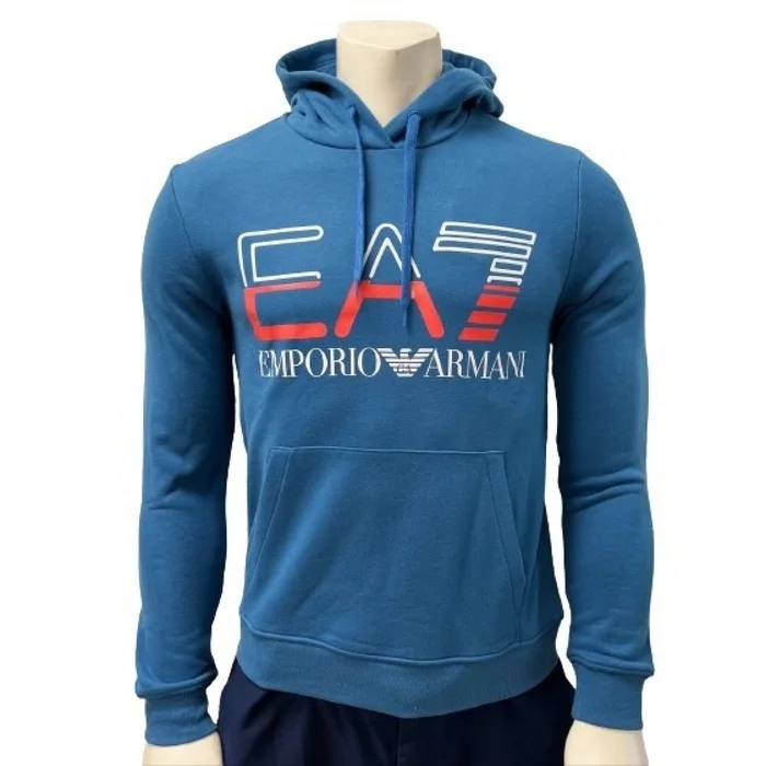 Sweatshirt u00e0 capuche EA7 Emporio Armani Felpa [Taille XS]