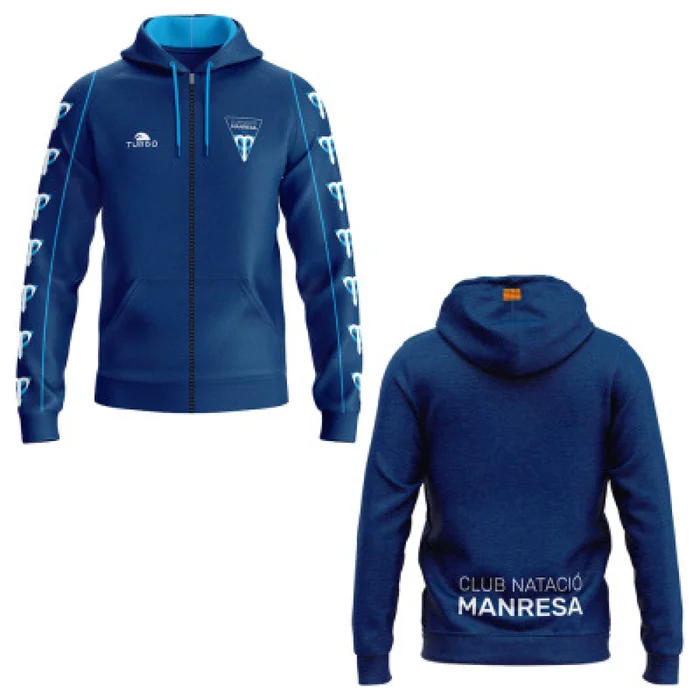 Sweatshirt u00e0 capuche enfant Turbo Sudadera C.n.manresa [Taille 2 ans]