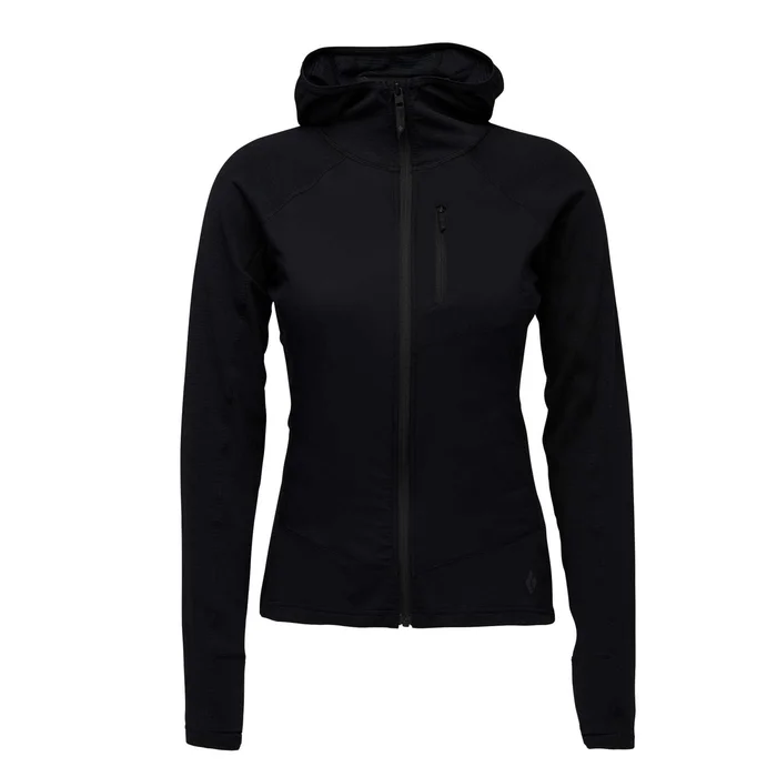 Sweatshirt u00e0 capuche femme Black Diamond Coefficient LT Hybrid [Taille XS]