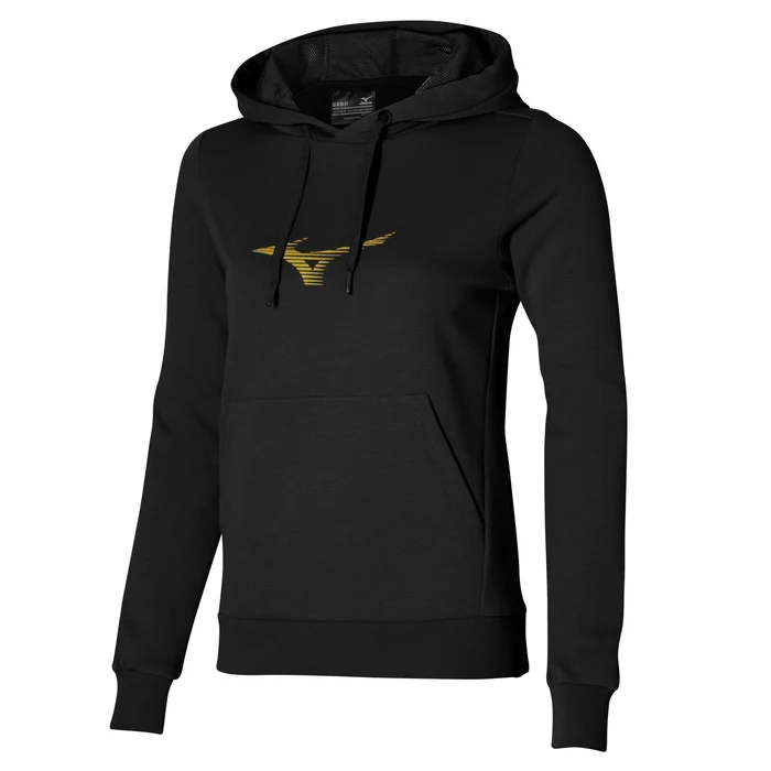 Sweatshirt u00e0 capuche femme Mizuno Athletics Graphic [Taille XS]