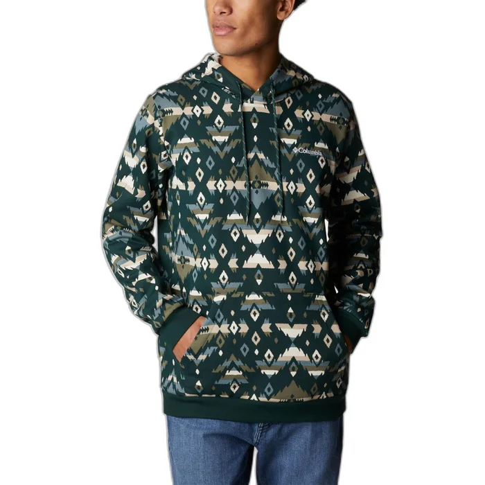 Sweatshirt u00e0 capuche imprimu00e9 Columbia Logou2122 [Taille S]