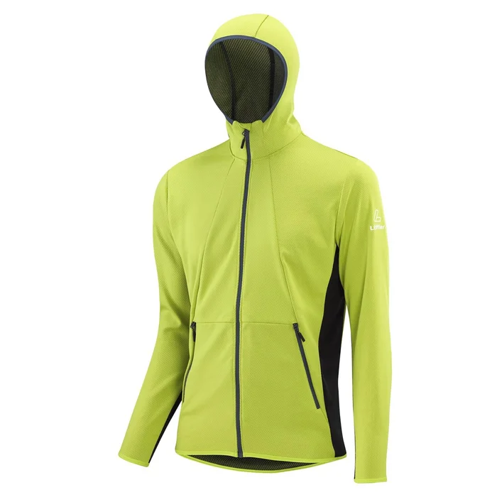 Sweatshirt u00e0 capuche Lu00f6ffler Transtex Waffle [Taille XS]