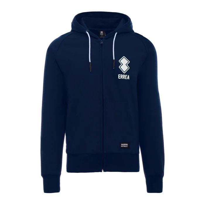 Sweatshirt zip Errea essential vertical logo