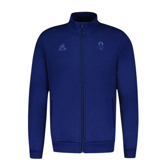 Sweatshirt zippu00e9 Le Coq Sportif Essentials Paris 2024 Nu00b02 [Taille S]