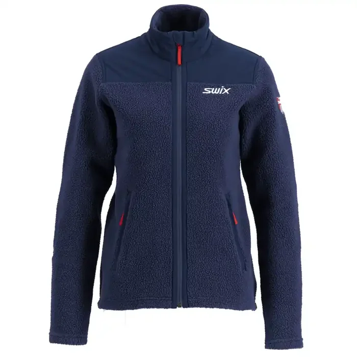 Swix Blizzard Midlayer, gilets, femmes, marine Super Prix
