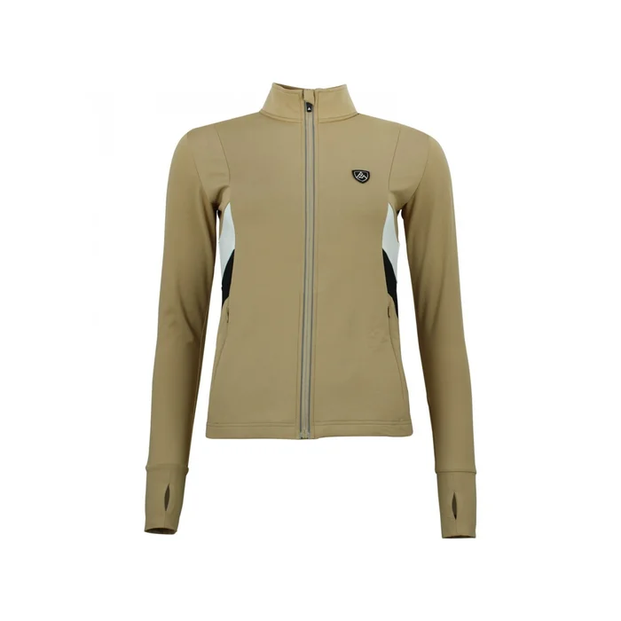 T-shirt 1ere peau full zip femme Peak Mountain [Taille S]