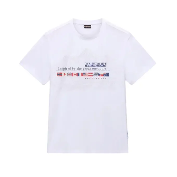T-Shirt à Manches Courtes NAPAPIJRI Turin Meilleur Choix