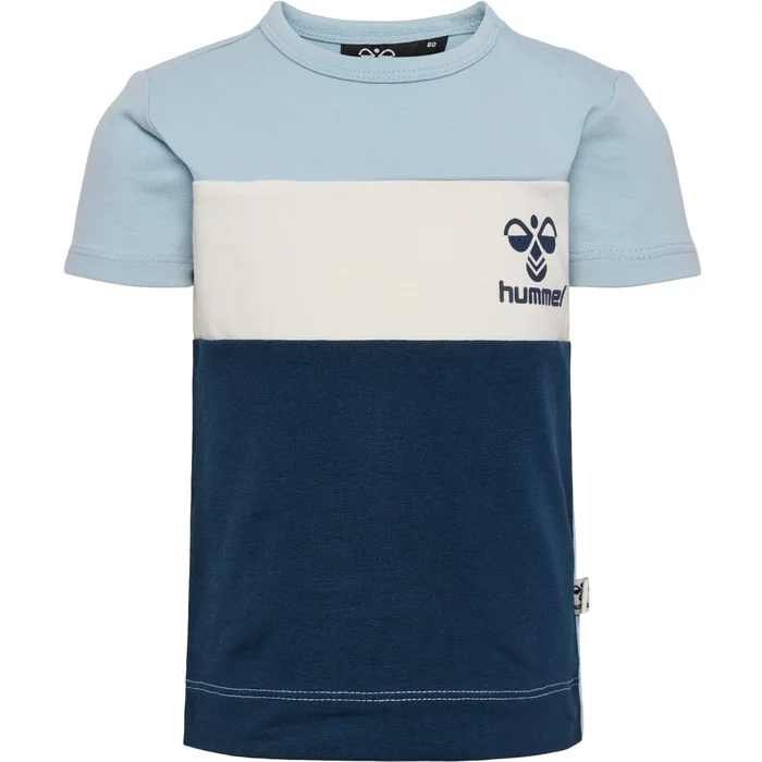 T-shirt bébé garçon Hummel Azur Block