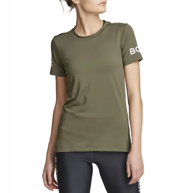 T-Shirt Björn Borg Femme Performance Tee Carla Forest Night