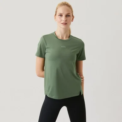 T-shirt Björn Borg Femmes Regular Tee Borg Duck Green