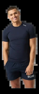 T-Shirt Björn Borg Homme Borg Athletic T-Shirt Night Sky 25
