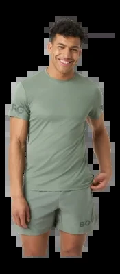 T-shirt Björn Borg Homme Borg Light T-shirt Agave Green