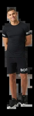 T-Shirt Björn Borg Homme Borg T-shirt Black Beauty