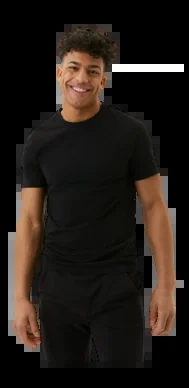 T-Shirt Björn Borg Homme Core Slim T-shirt Black Beauty (Lot de 2)