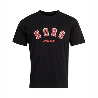 T-Shirt Björn Borg Homme Sportswear Tee Borg Sport Black Contrast