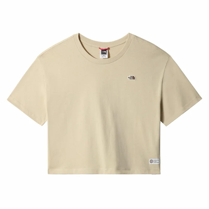 T-shirt crop top femme The North Face Heritage Recycled